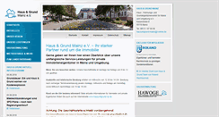 Desktop Screenshot of hausundgrund-mainz.de